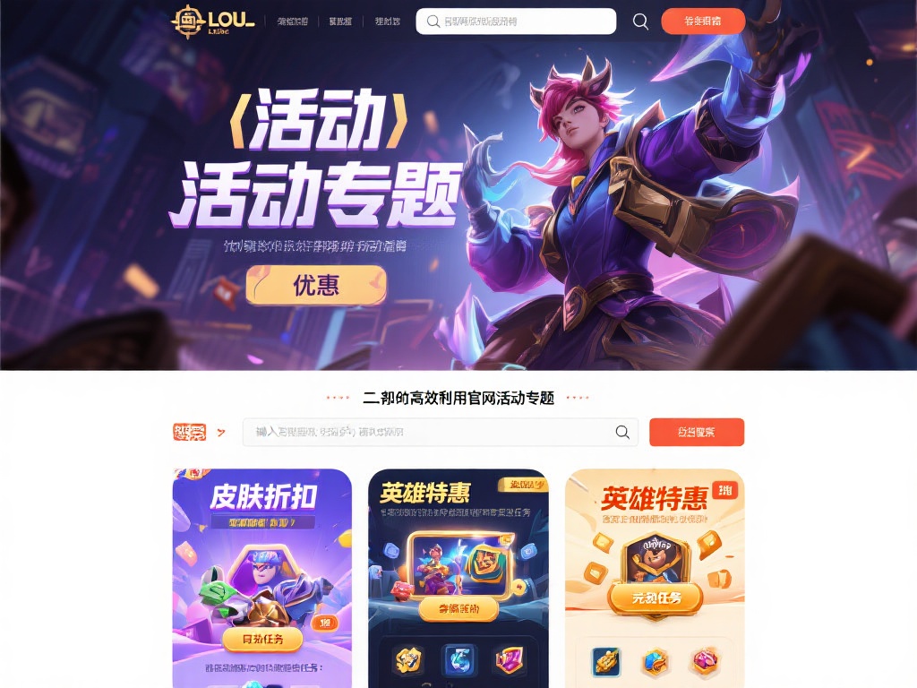 LOL官网活动专区，最新优惠尽在掌握！